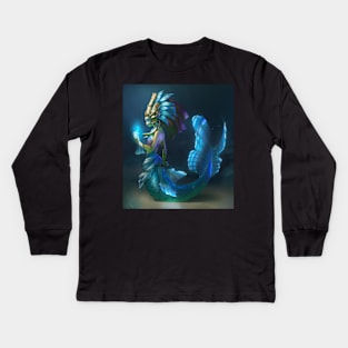 Mermaid Queen Collection Kids Long Sleeve T-Shirt